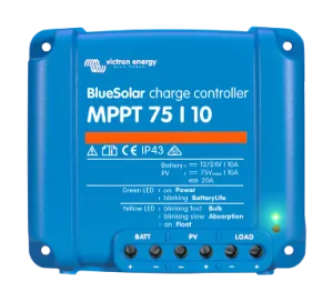 VICTRON BLUESOLAR (NO BLUETOOTH) 75/10 MPPT CHARGE CONTROLLER