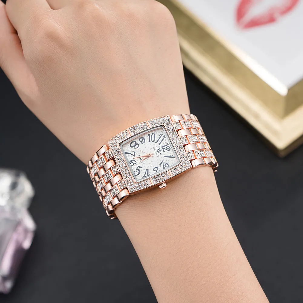 W3846 - Elegant Rose Gold Fashion Watch