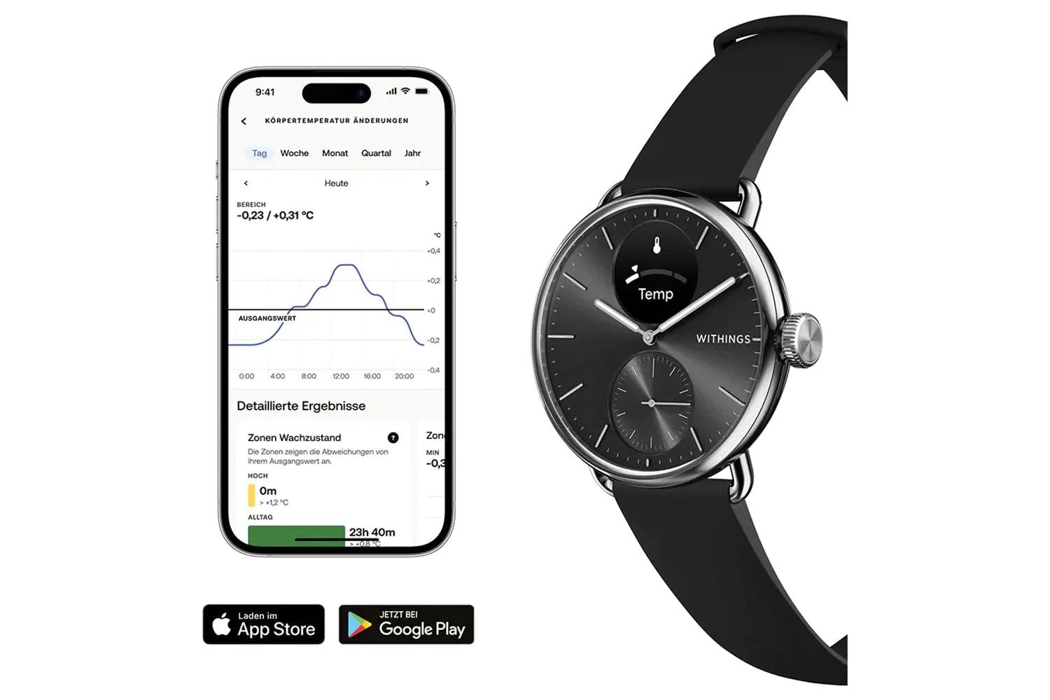Withings ScanWatch 2 Light | 38 mm | Black