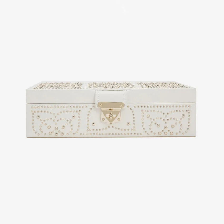 Wolf 1834 | Marrakesh Small Jewelry Box - Cream