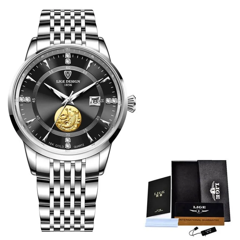 Women Watch Brand Fashion Ladies Watch Elegant Gold Steel Wristwatch