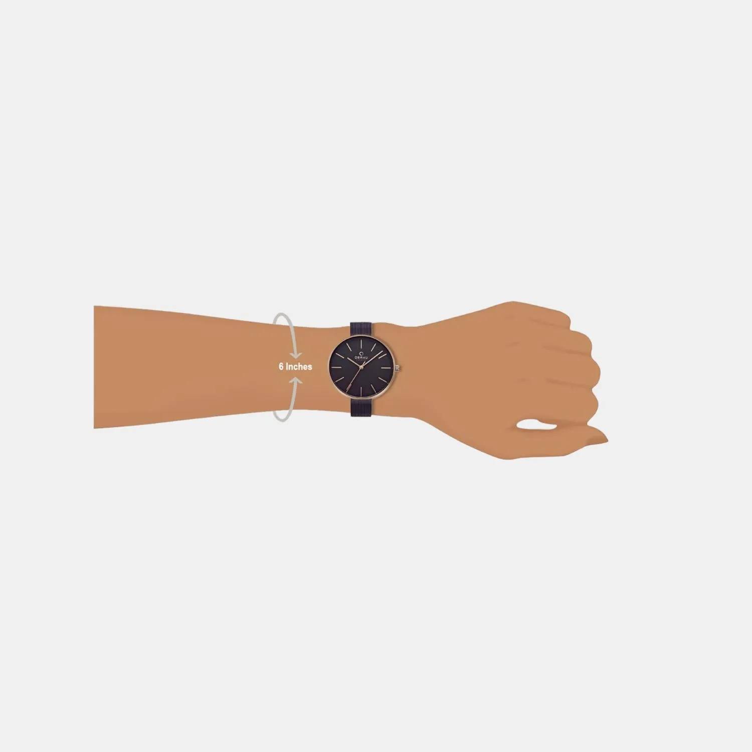 Women's Brown Analog Stainless Steel Watch V211LXVNMN