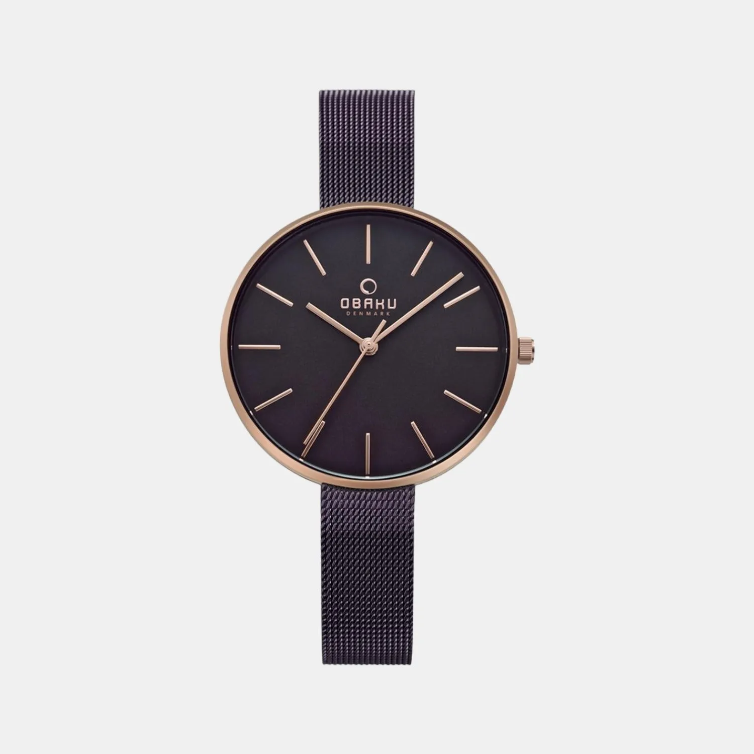 Women's Brown Analog Stainless Steel Watch V211LXVNMN