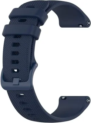 Wristology Easy Change Silicone Replacement Soft Rubber Watch Band - Interchangeable Quick Release Strap for Men Women - Choose Color and Width - 16mm,18mm, 20mm, 22mm Sbands